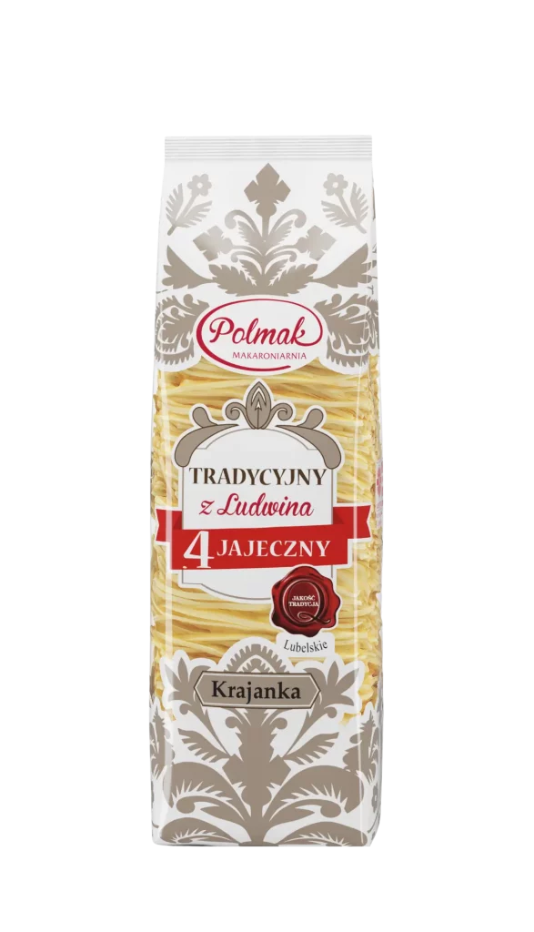 makaron krajanka Makaron Polmak Krajanka Tradycyjny 4 jajeczny 250g - obrazek 1