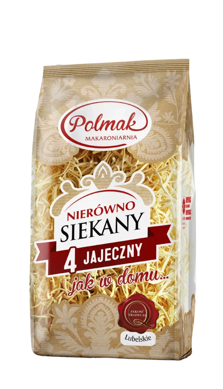 nierówno siekany Makaron Nierówno Siekany Polmak Tradycyjny 250g - obrazek 1